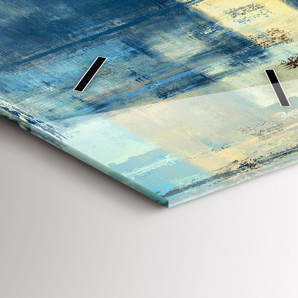 Orologio verticale Sfondo colorato - astratto