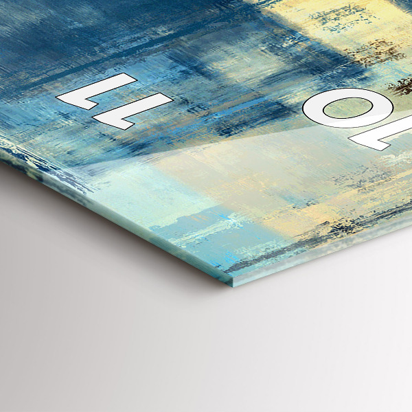 Orologio verticale Sfondo colorato - astratto