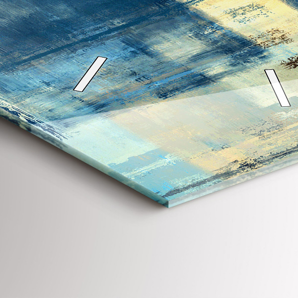 Orologio verticale Sfondo colorato - astratto