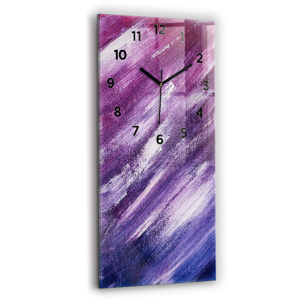 Orologio verticale Texture della vernice acrilica