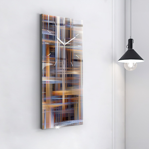 Orologio verticale Geometria astratta