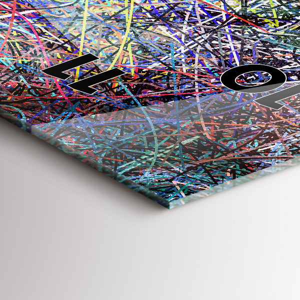 Orologio verticale Astrazione - Emozioni