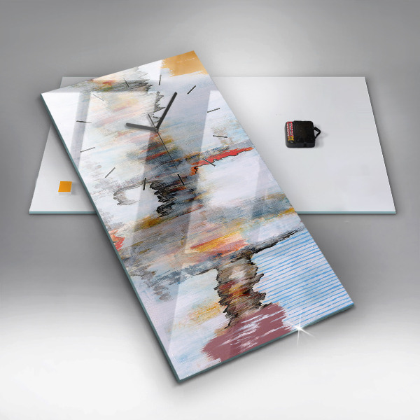 Orologio verticale Astrazione