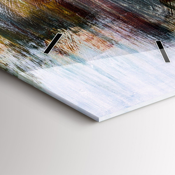 Orologio verticale Astrazione