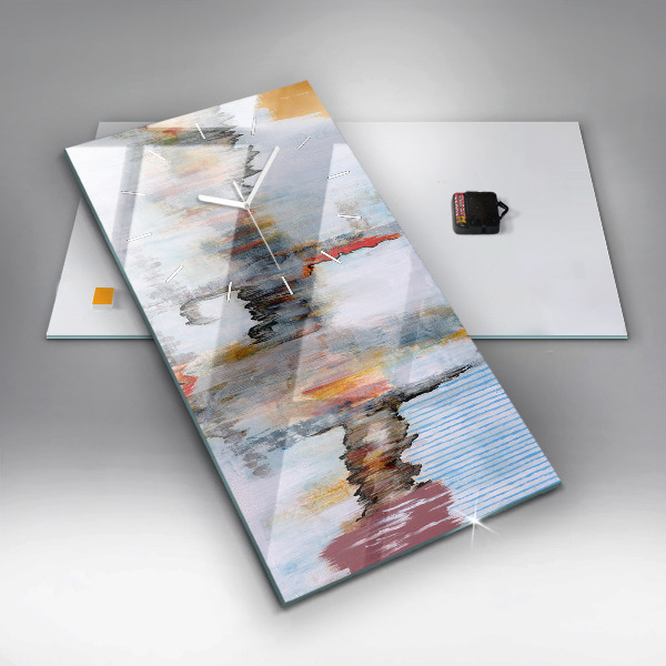 Orologio verticale Astrazione