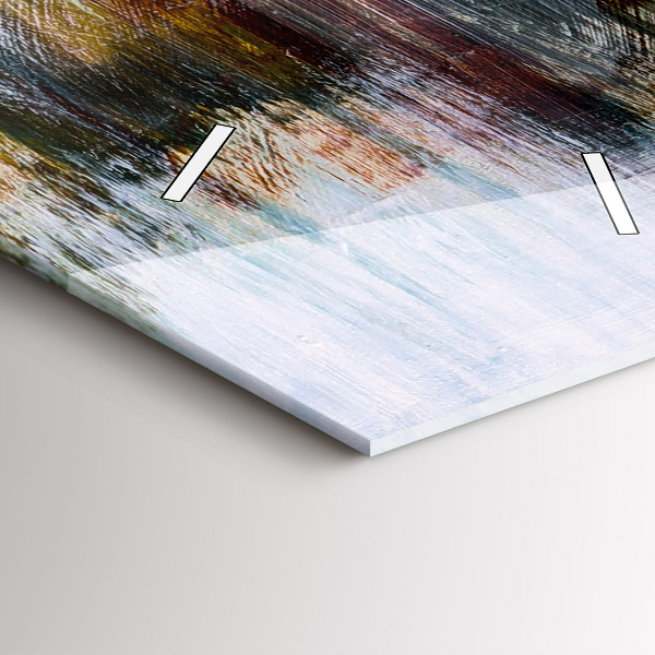 Orologio verticale Astrazione