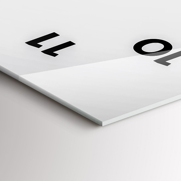 Orologio verticale Linee astratte