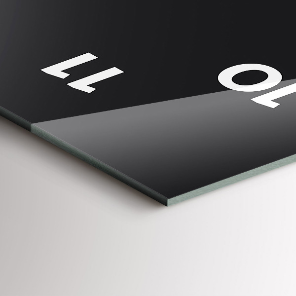 Orologio verticale Fasi lunari e clessidra