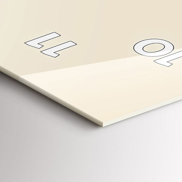 Orologio verticale Cervo astratto