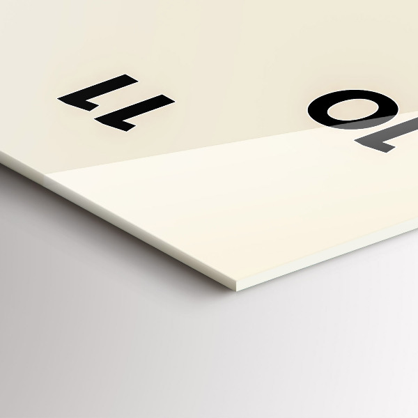 Orologio verticale Cervo astratto