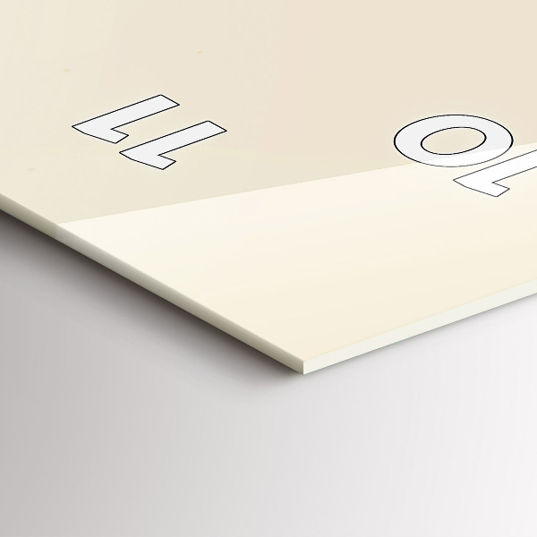 Orologio verticale Uomo con la barba