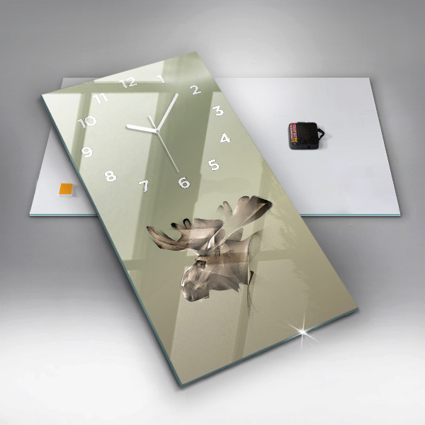 Orologio verticale Alce grafico