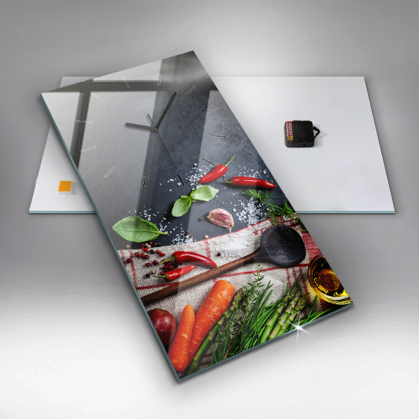 Orologio verticale Verdure