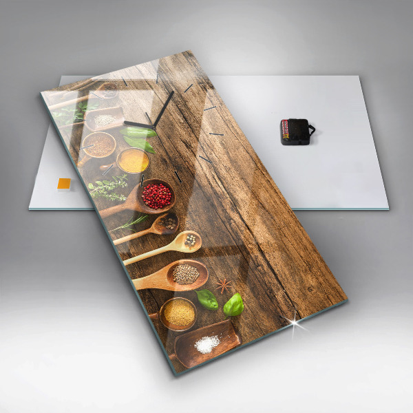 Orologio verticale Cucchiai di spezie