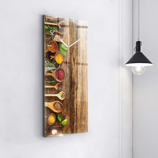 Orologio verticale Cucchiai di spezie