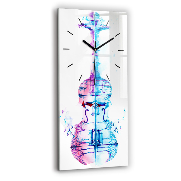Orologio verticale Lago del parco del violoncello