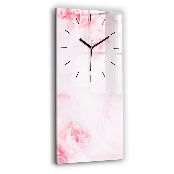 Orologio verticale Fiori che sbocciano