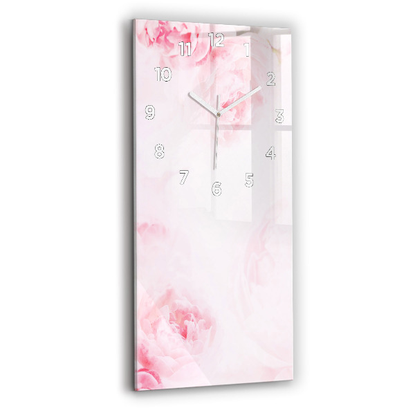 Orologio verticale Fiori che sbocciano