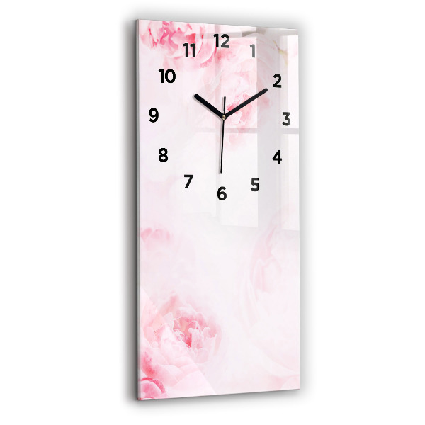 Orologio verticale Fiori che sbocciano