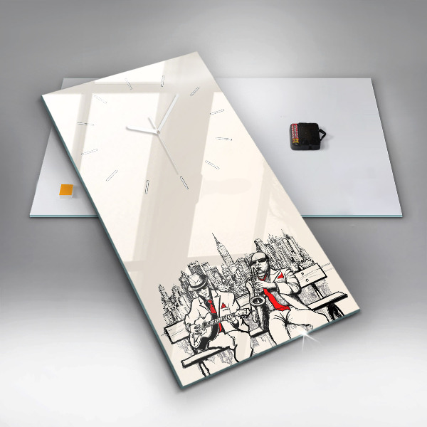 Orologio verticale Jazz a New York