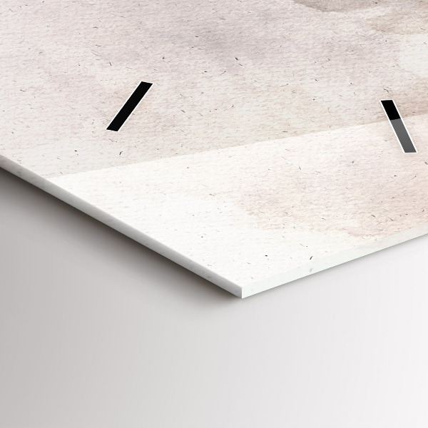 Orologio verticale Volti astratti