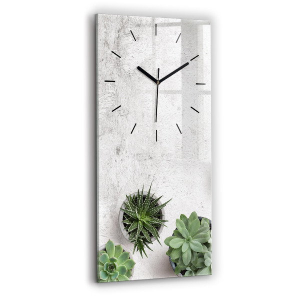 Orologio verticale Piante ornamentali