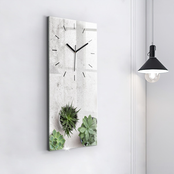 Orologio verticale Piante ornamentali