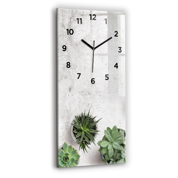 Orologio verticale Piante ornamentali