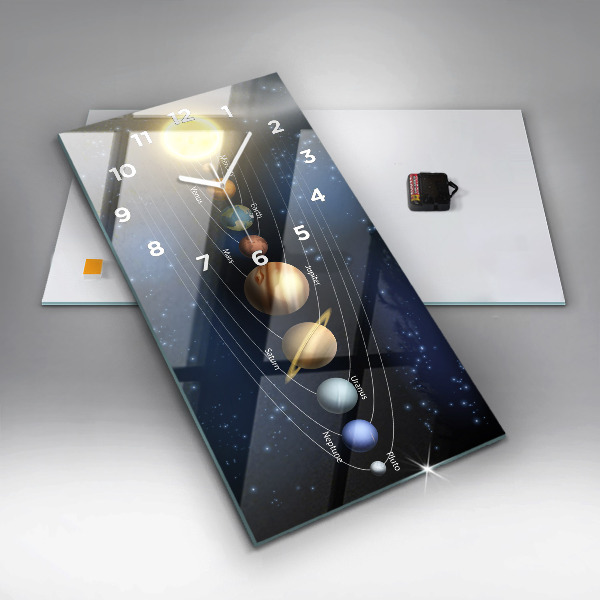 Orologio verticale Sistema solare