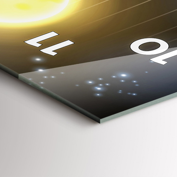 Orologio verticale Sistema solare