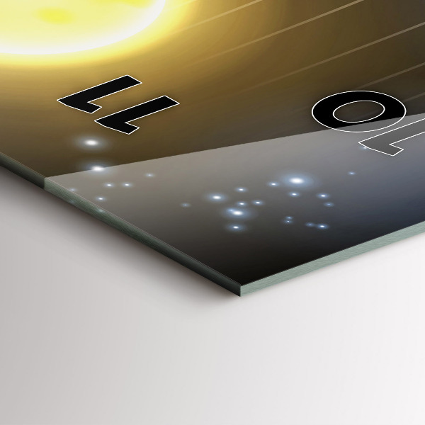 Orologio verticale Sistema solare