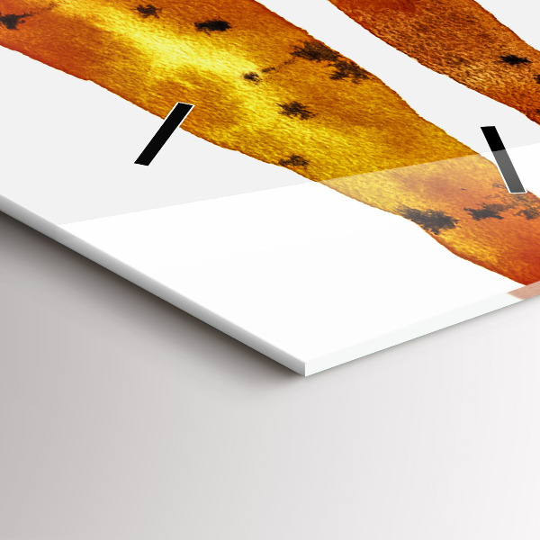 Orologio verticale Illustrazione di carota