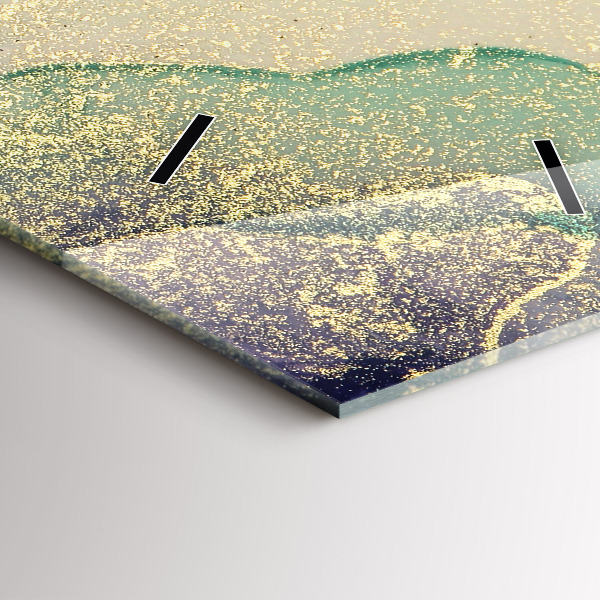 Orologio verticale Astrazione dei colori