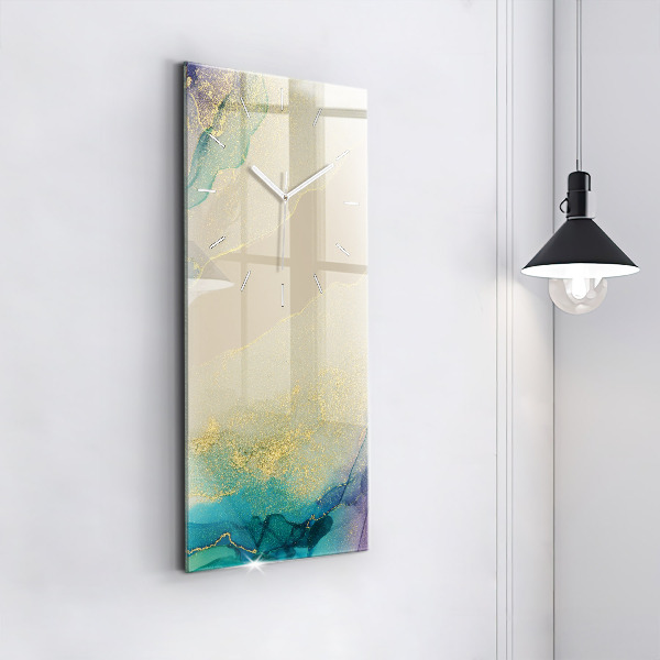 Orologio verticale Astrazione dei colori
