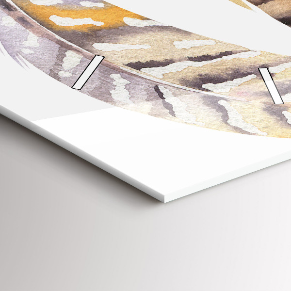 Orologio verticale Illustrazione d'arte retrò