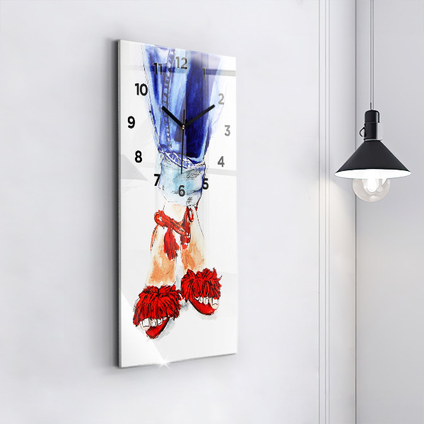 Orologio verticale Tacchi alti da donna