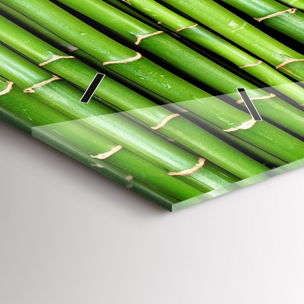 Orologio rettangolare Bambù asiatico