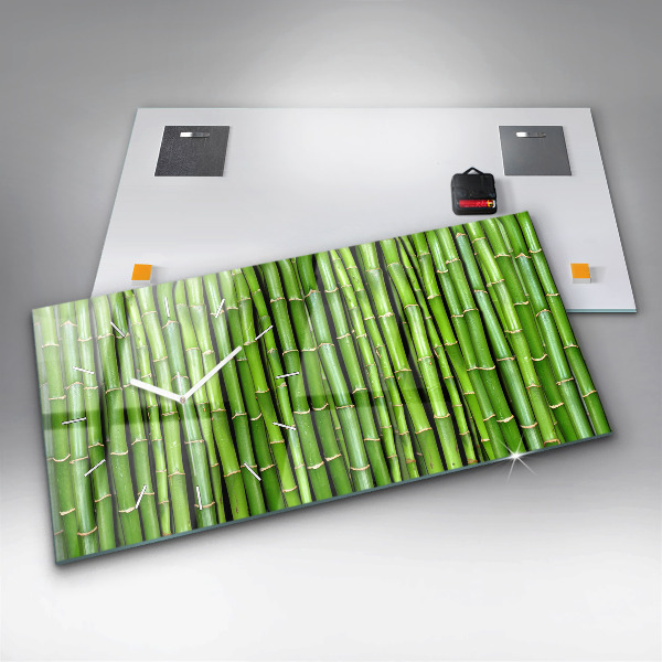 Orologio rettangolare Bambù asiatico