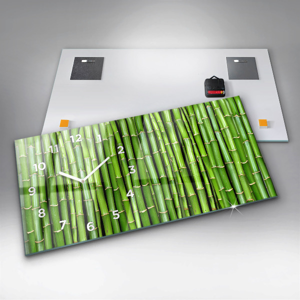 Orologio rettangolare Bambù asiatico