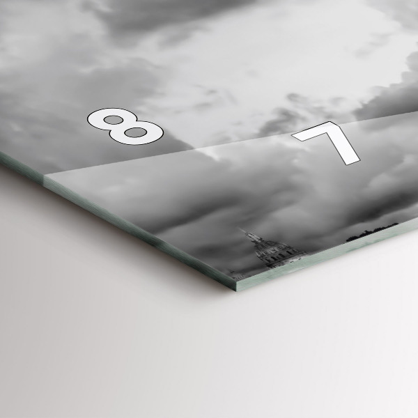 Orologio rettangolare Torre Effel Parigi