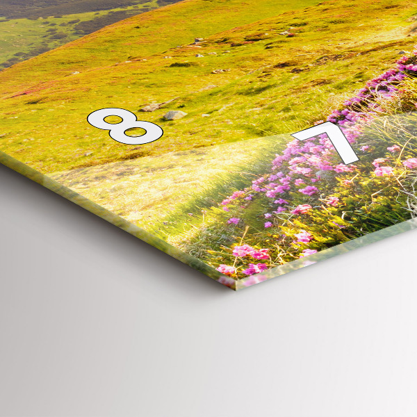 Orologio rettangolare Paesaggio montano