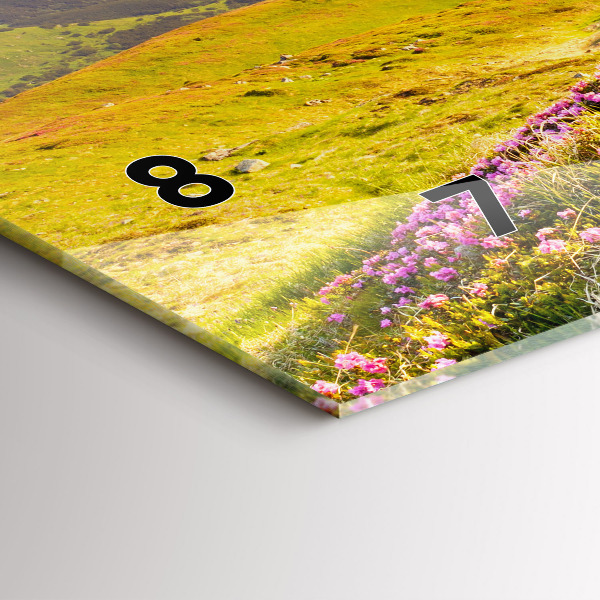 Orologio rettangolare Paesaggio montano