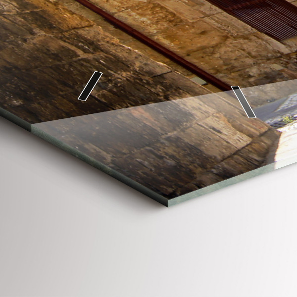 Orologio rettangolare Pittoresca strada di Rodi