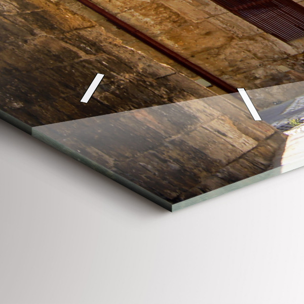 Orologio rettangolare Pittoresca strada di Rodi