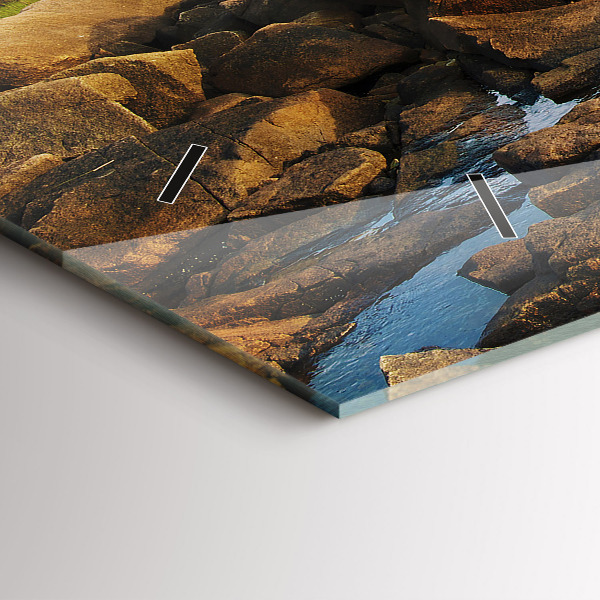 Orologio rettangolare Faro di Annisquam