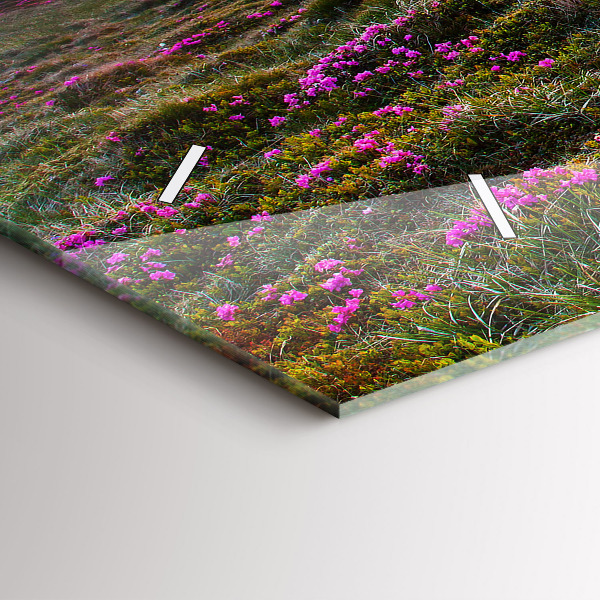 Orologio rettangolare Fiori dell'alba