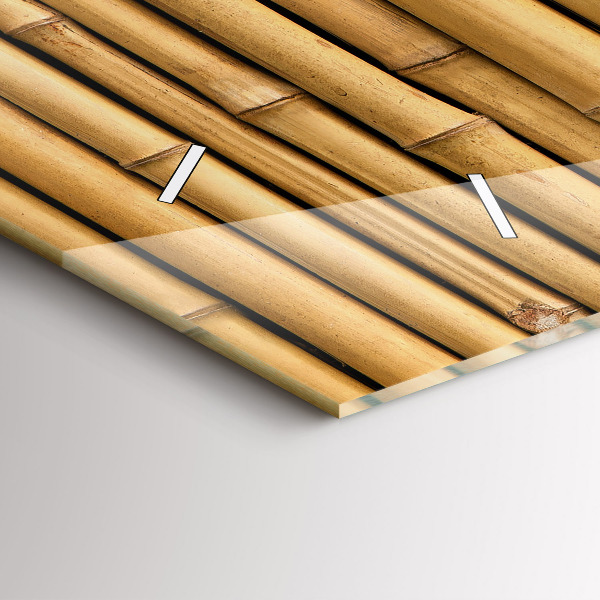 Orologio rettangolare Bastoncini di bambù