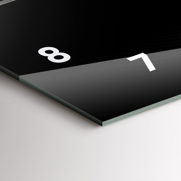 Orologio rettangolare Fumo astratto