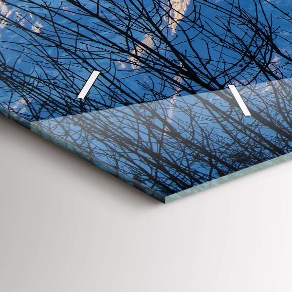 Orologio rettangolare Vista sulle montagne