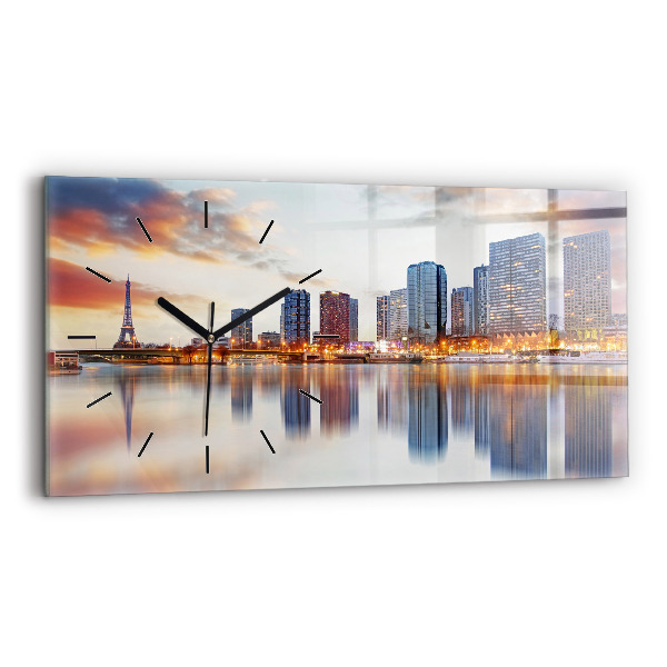 Orologi orizzontali Panorama con la Torre Eiffel
